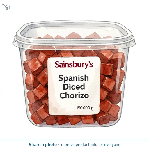 Sainsbury's Spanish Diced Chorizo 150g