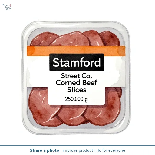 Stamford Street Co. Corned Beef Slices 250g