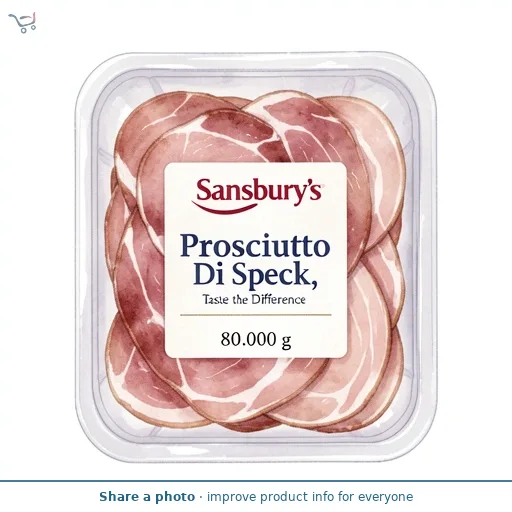 Sainsbury's Prosciutto Di Speck, Taste the Difference 80g