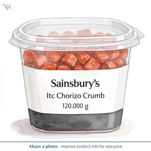Sainsbury's Itc Chorizo Crumb 120g