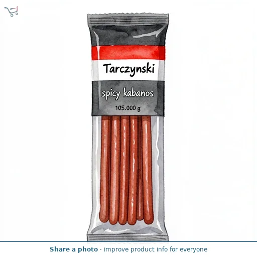 Tarczynski spicy kabanos 105g