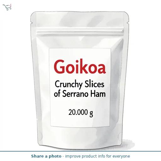 Goikoa Crunchy Slices of Serrano Ham 20g