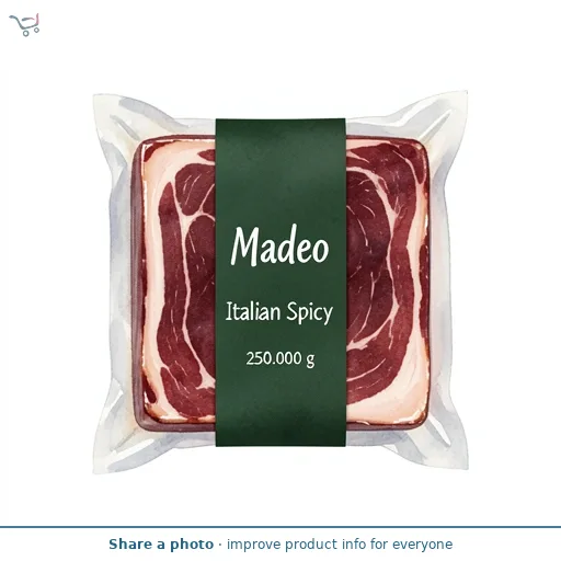 Madeo Italian Spicy Pancetta 250g
