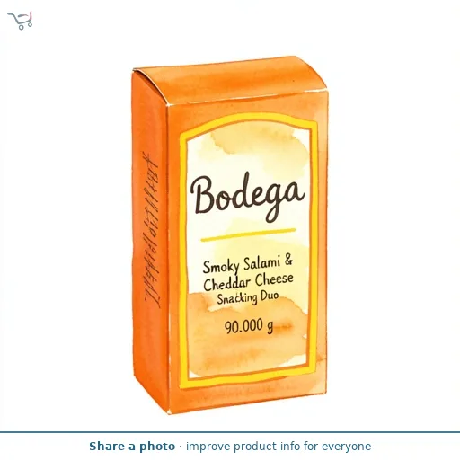 Bodega Smoky Salami & Cheddar Cheese Snacking Duo 90g