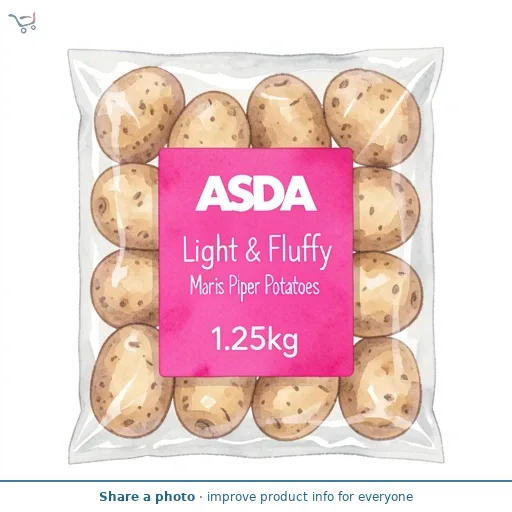 ASDA Light & Fluffy Maris Piper Potatoes 1.25kg
