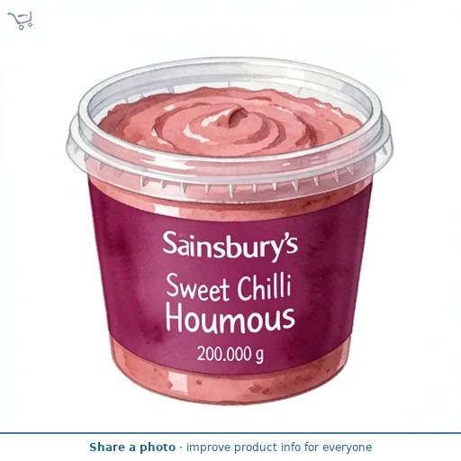 Sainsbury's Sweet Chilli Houmous 200g