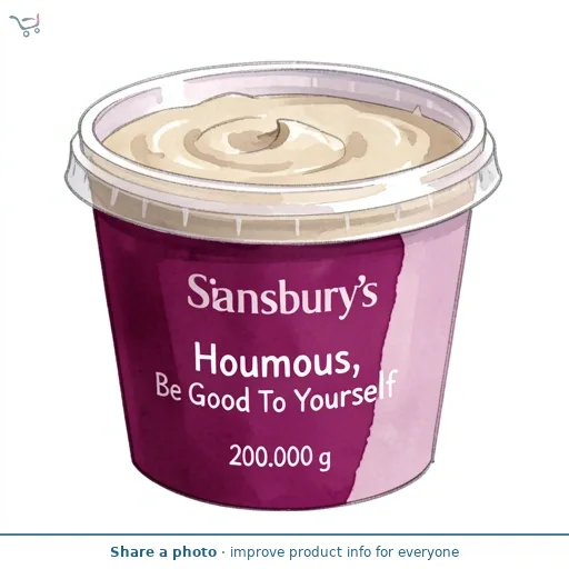 Sainsbury's Houmous, Be Good To Yourself 200g