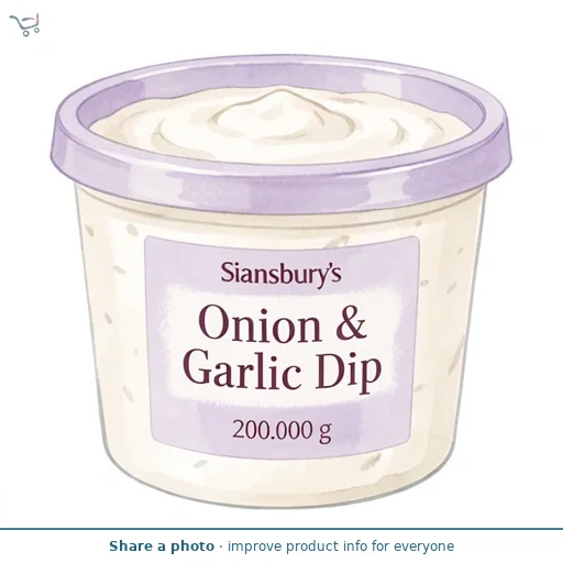 Sainsbury's Onion & Garlic Dip 200g