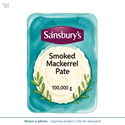Sainsbury's Smoked Mackerel Pate 100g