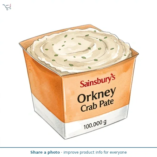 Sainsbury's Orkney Crab Pate 100g