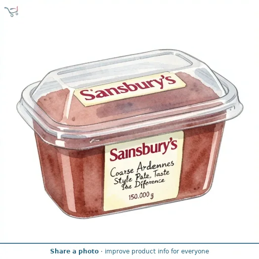 Sainsbury's Coarse Ardennes Style Pate, Taste the Difference 150g