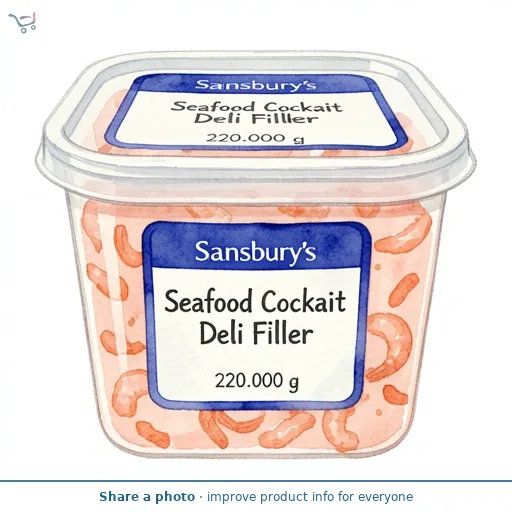 Sainsbury's Seafood Cocktail Deli Filler 220g