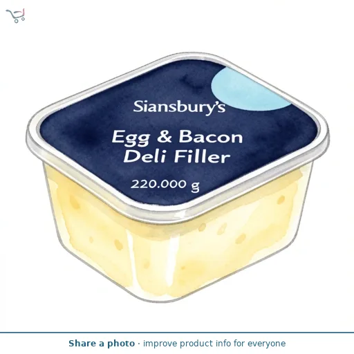 Sainsbury's Egg & Bacon Deli Filler 220g