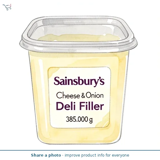 Sainsbury's Cheese & Onion Deli Filler 385g