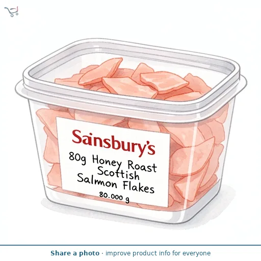 Sainsbury's 80g Honey Roast Scottish Salmon Flakes