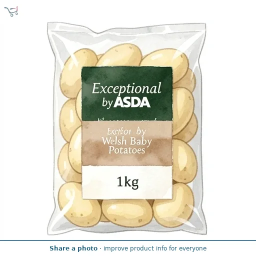 Exceptional by ASDA Exceptional by  Welsh Baby Potatoes 1kg