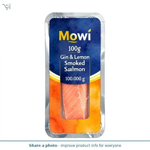 Mowi 100g Gin & Lemon  Scottish Smoked Salmon