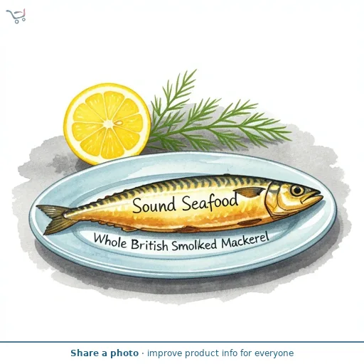 Sound Seafood Whole British Smoked Mackerel