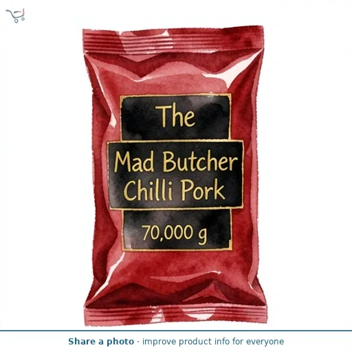The Mad Butcher Chilli Pork 70g