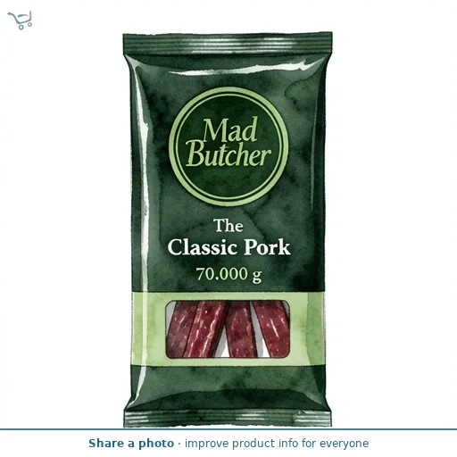 The Mad Butcher Classic Pork 70g