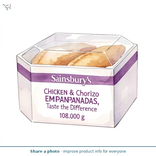 Sainsbury's Chicken & Chorizo Empanadas, Taste the Difference 108g