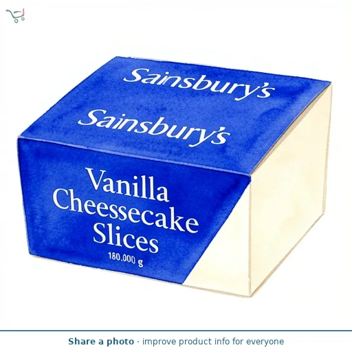 Sainsbury's Vanilla Cheesecake Slices 2x90g