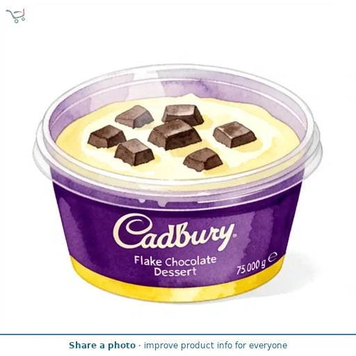 Cadbury Flake Chocolate Dessert 75g