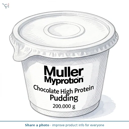Muller Myprotein Chocolate High Protein Pudding 200g