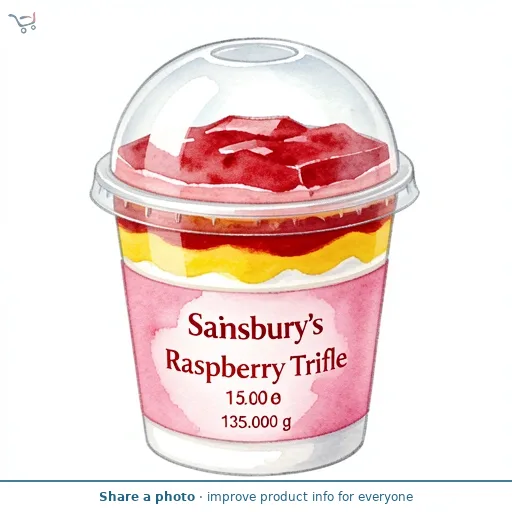 Sainsbury's Raspberry Trifle 135g