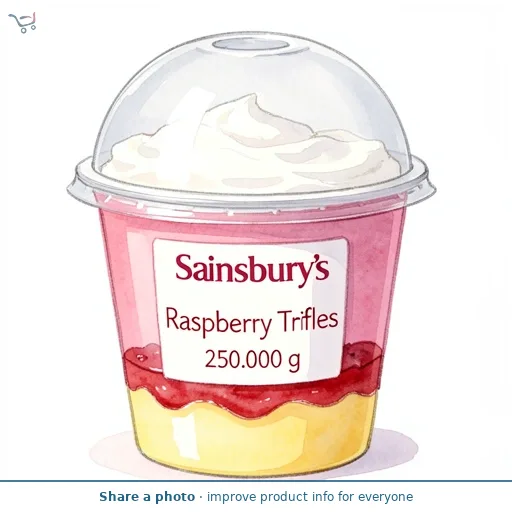 Sainsbury's Raspberry Trifles 2 x 125g