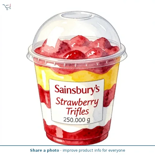 Sainsbury's Strawberry Trifles 2 x 125g