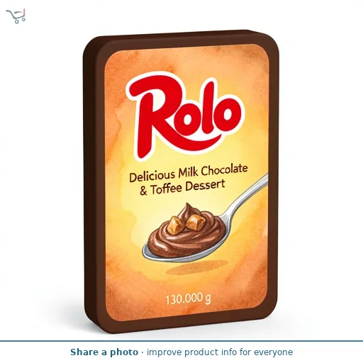 Rolo Delicious Milk Chocolate & Toffee Dessert 2 x 65g