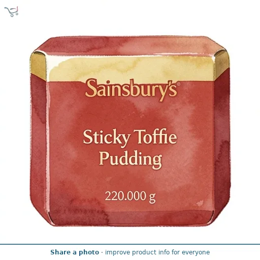 Sainsbury's Sticky Toffee Sponge Pudding 2x110g