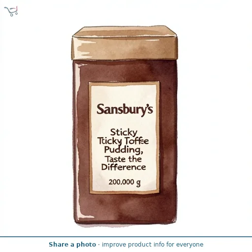 Sainsbury's Sticky Toffee Pudding, Taste the Difference 200g