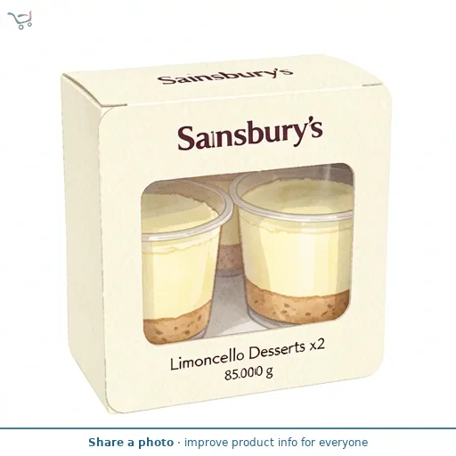 Sainsbury's Limoncello Desserts x2 85g