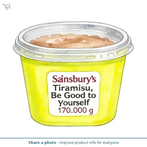 Sainsbury's Tiramisu, Be Good to Yourself 2x85g