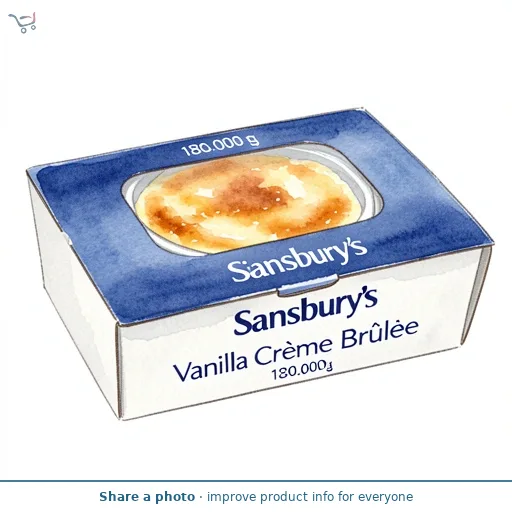 Sainsbury's Vanilla Crème Brûlée 2x90g