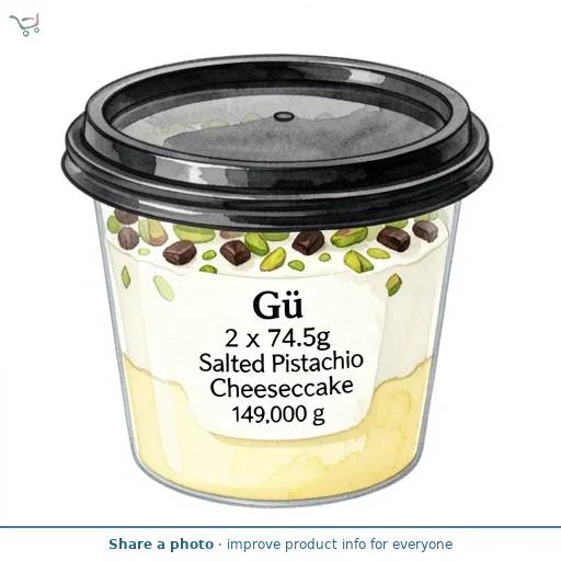 Gu Salted Pistachio Cheesecake