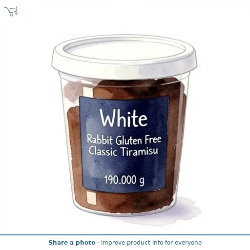 White Rabbit Gluten Free Classic Tiramisu 2 x 95g