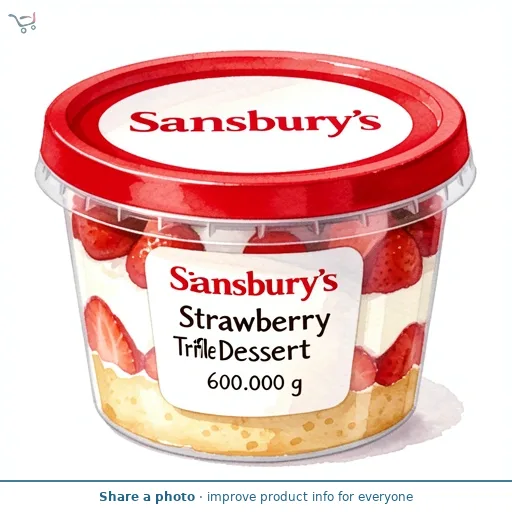 Sainsbury's Strawberry Trifle Dessert 600g