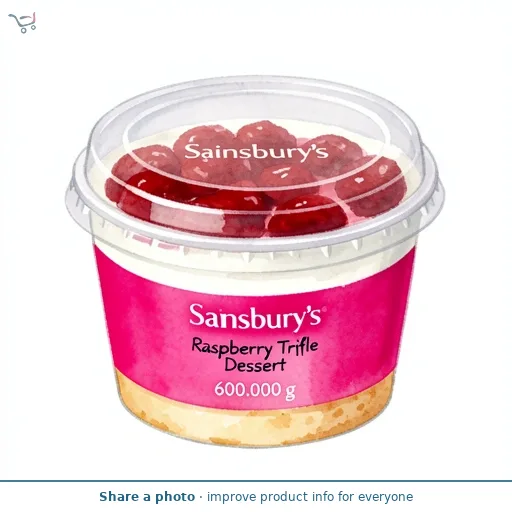 Sainsbury's Raspberry Trifle Dessert 600g