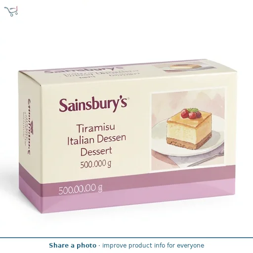 Sainsbury's Tiramisu Italian Dessert 500g