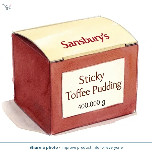 Sainsbury's Sticky Toffee Pudding 400g