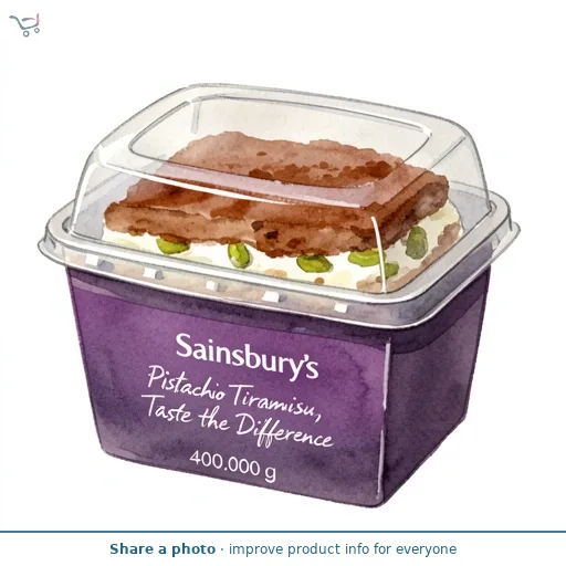 Sainsbury's Pistachio Tiramisu, Taste the Difference 400g