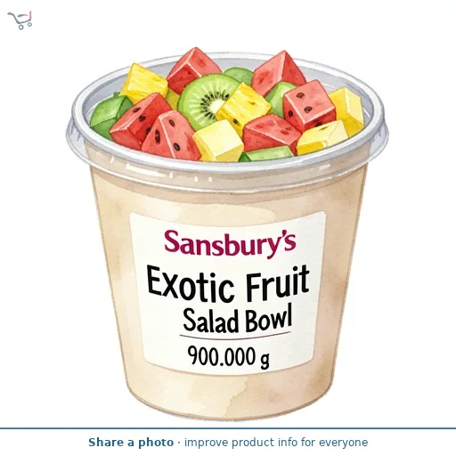 Sainsbury's Exotic Fruit Salad Bowl 900g
