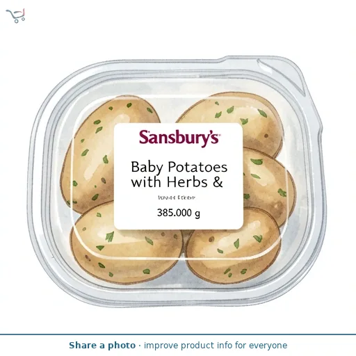 Sainsbury's Baby Potatoes with Herbs & Butter 385g