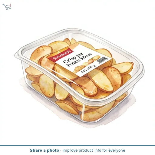 Sainsbury's Crispy Potato Slices 350g