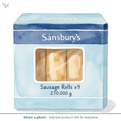 Sainsbury's Sausage Rolls x9 270g