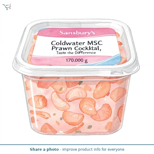 Sainsbury's Coldwater MSC Prawn Cocktail, Taste the Difference 170g