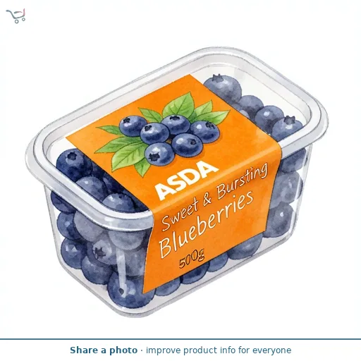 ASDA Sweet & Bursting Blueberries 500g